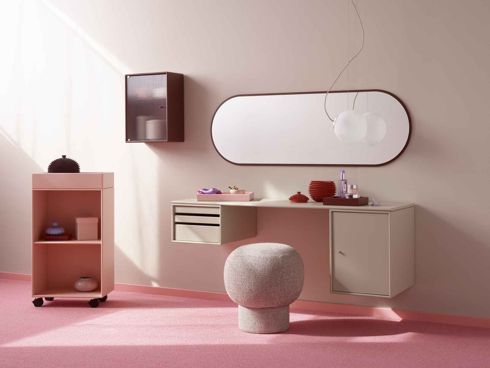 Colour Frame Mirror Figure Mirror Montana 