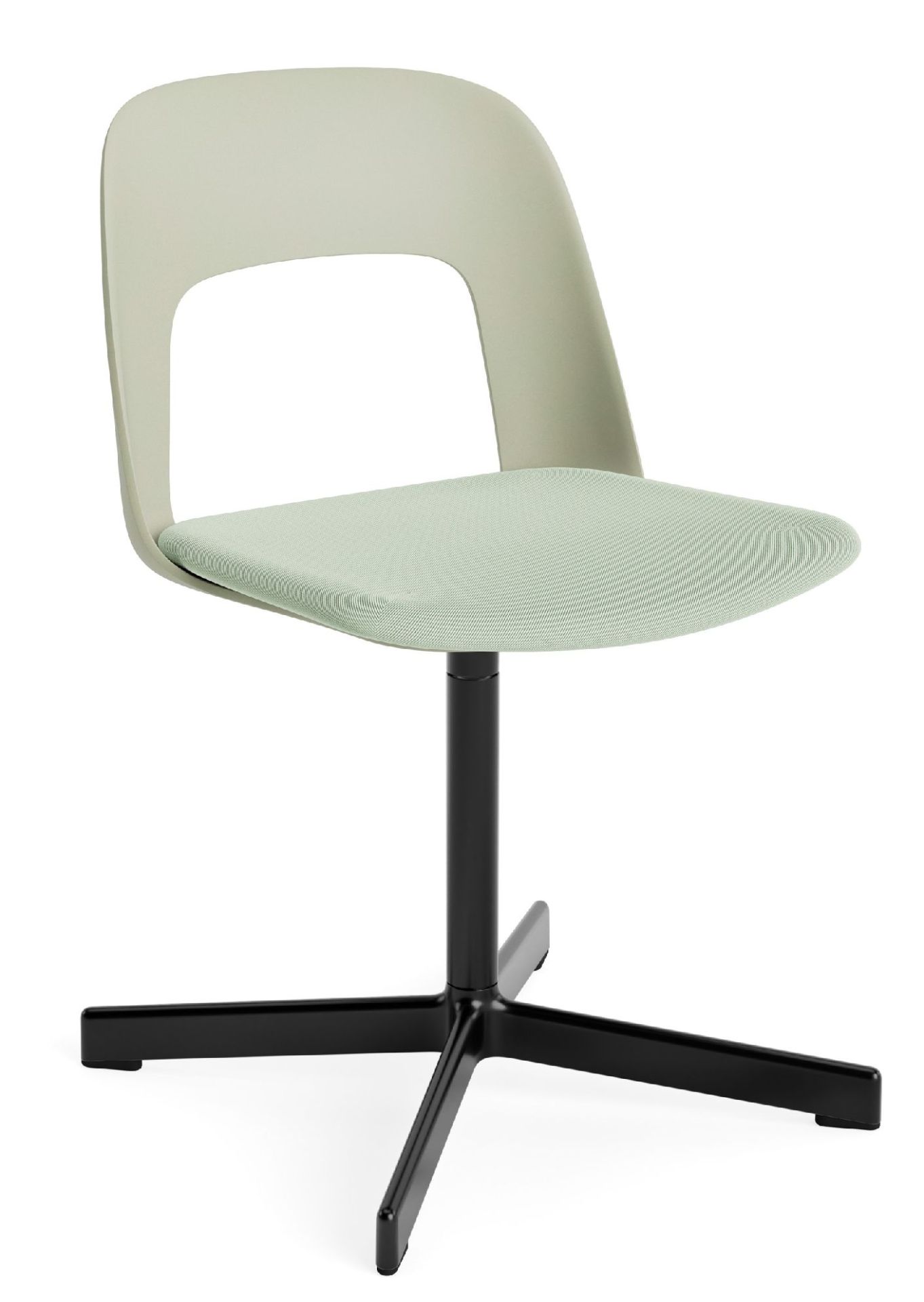 Layout Side Chair 133 4-star swivel base chair Hay 