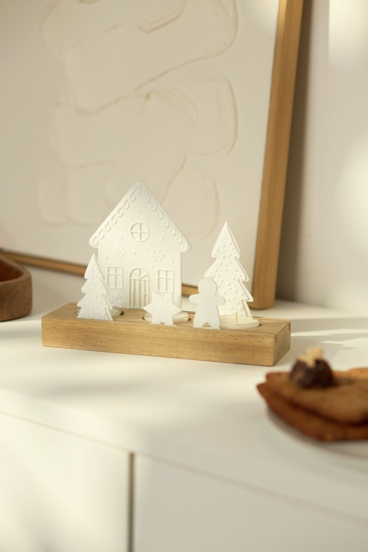 Light object Gingerbread Village Wheels