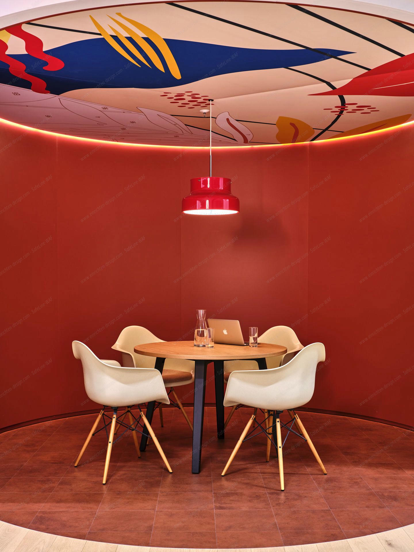 Eames Plastic Arm Chair DAW Chair Vitra