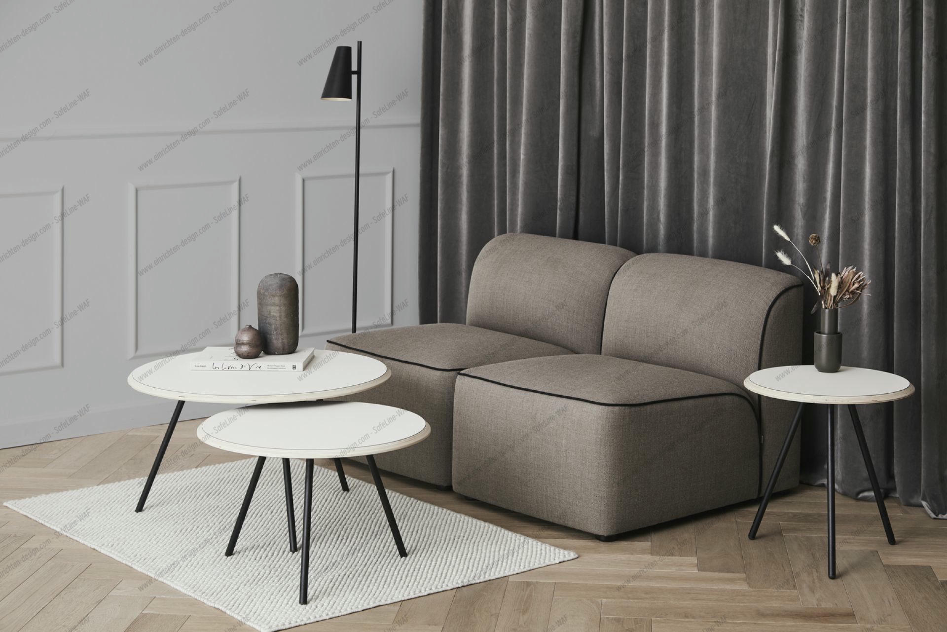 Flora 2,5-seater sofa Woud