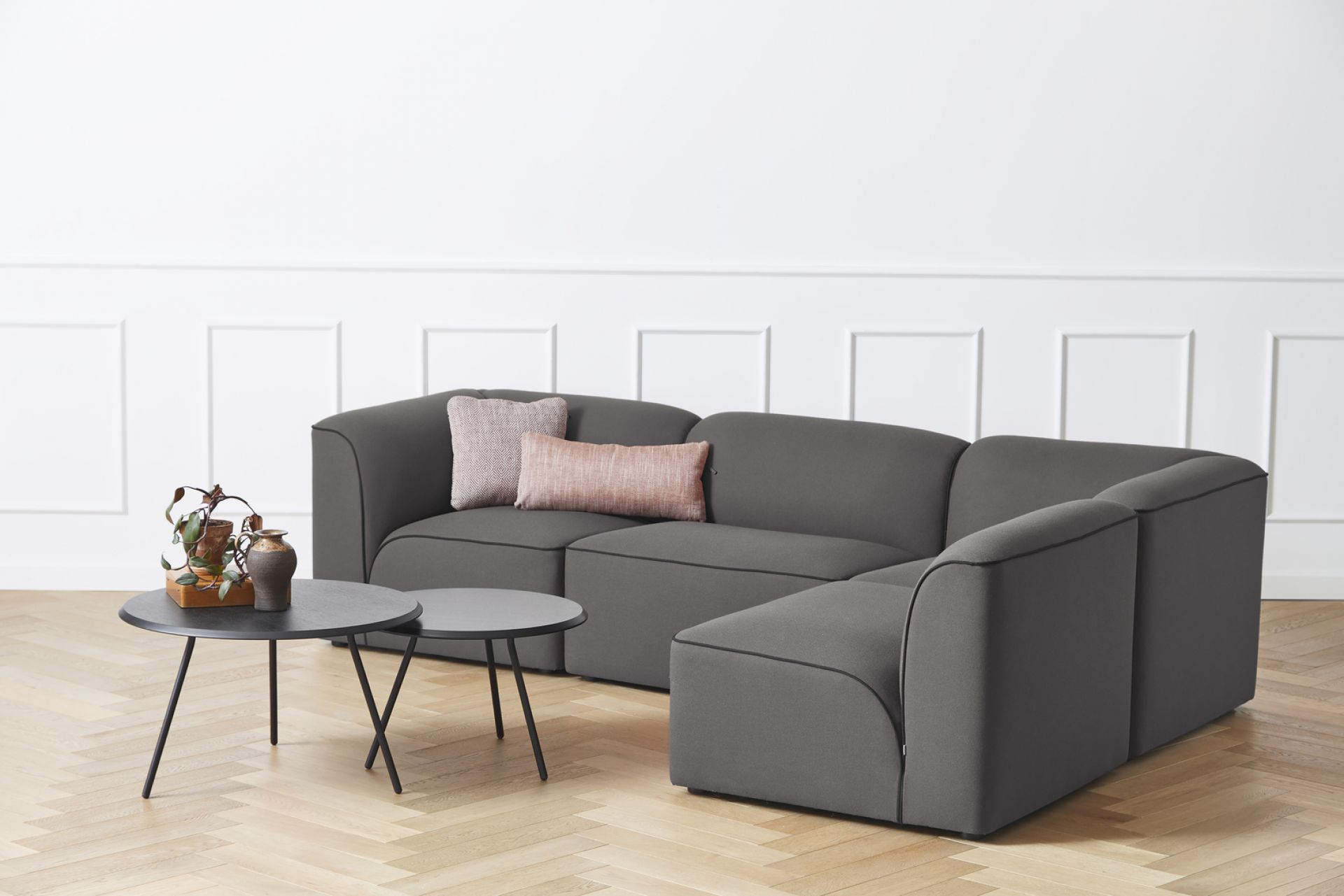 Flora 2,5-seater sofa Woud
