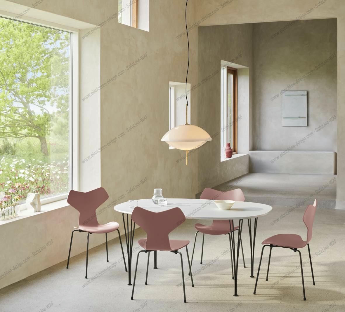 Fritz Hansen Super Elliptical table series
