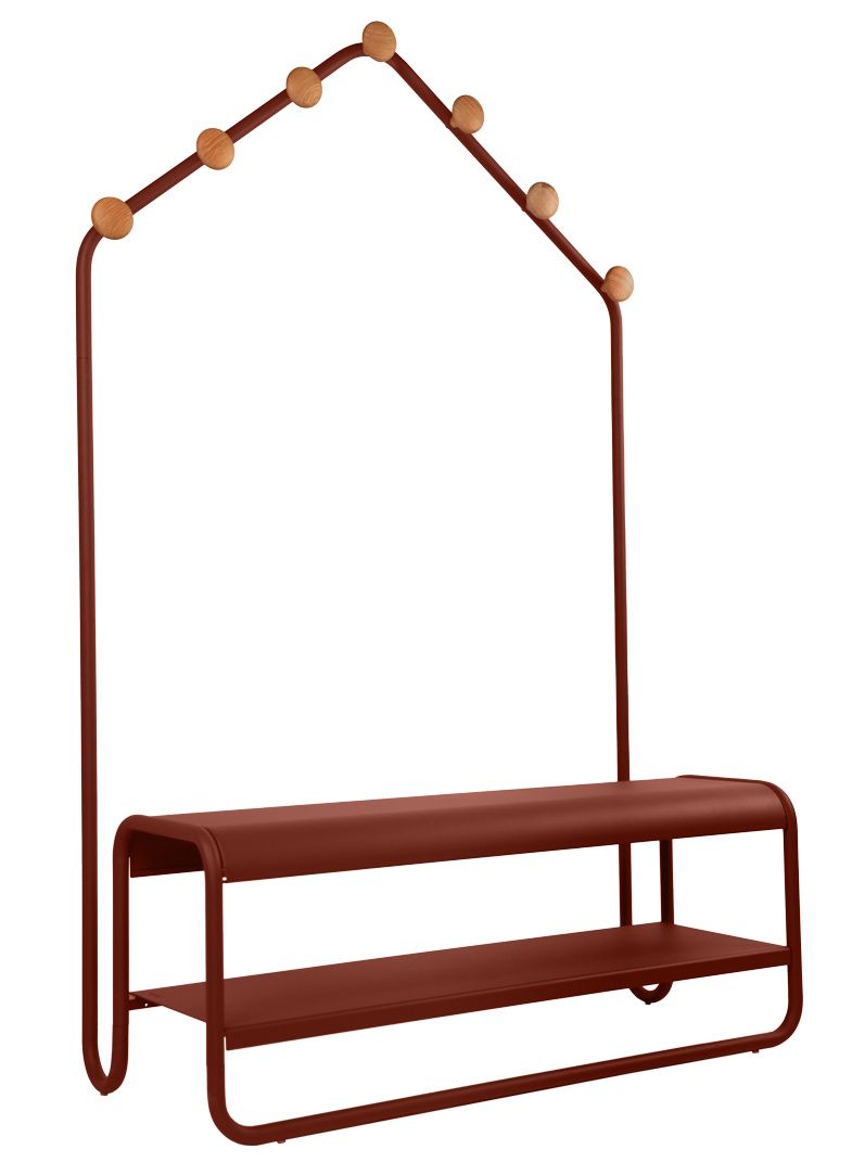 Funambule Coat rack bench Indoor Fermob