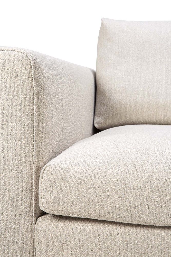 Mellow Sofa Off White Eco Fabric - right armrest Ethnicraft