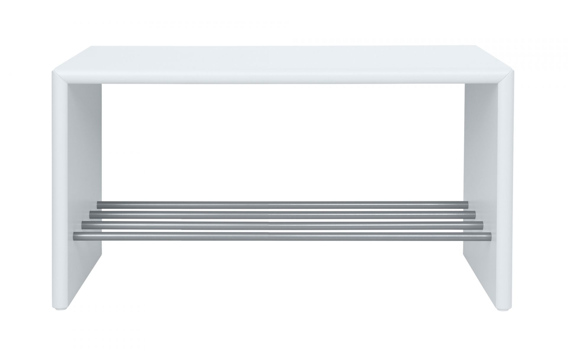 Shoe Bench 80 cm New White Montana