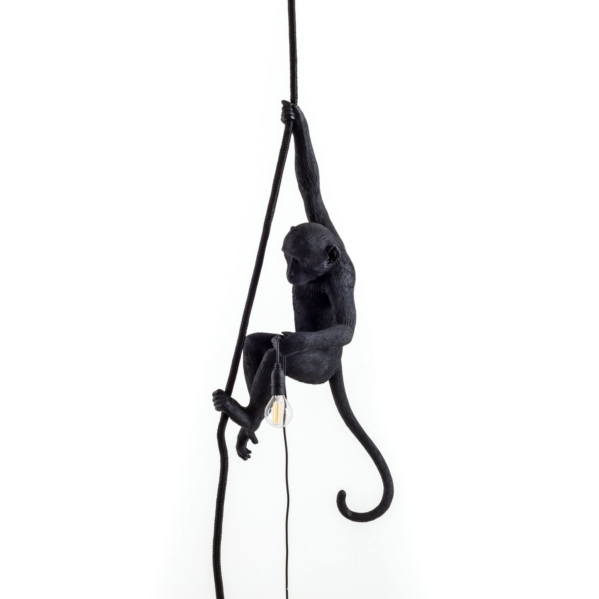 Monkey Lamp Black Pendant light Seletti SINGLE PIECES