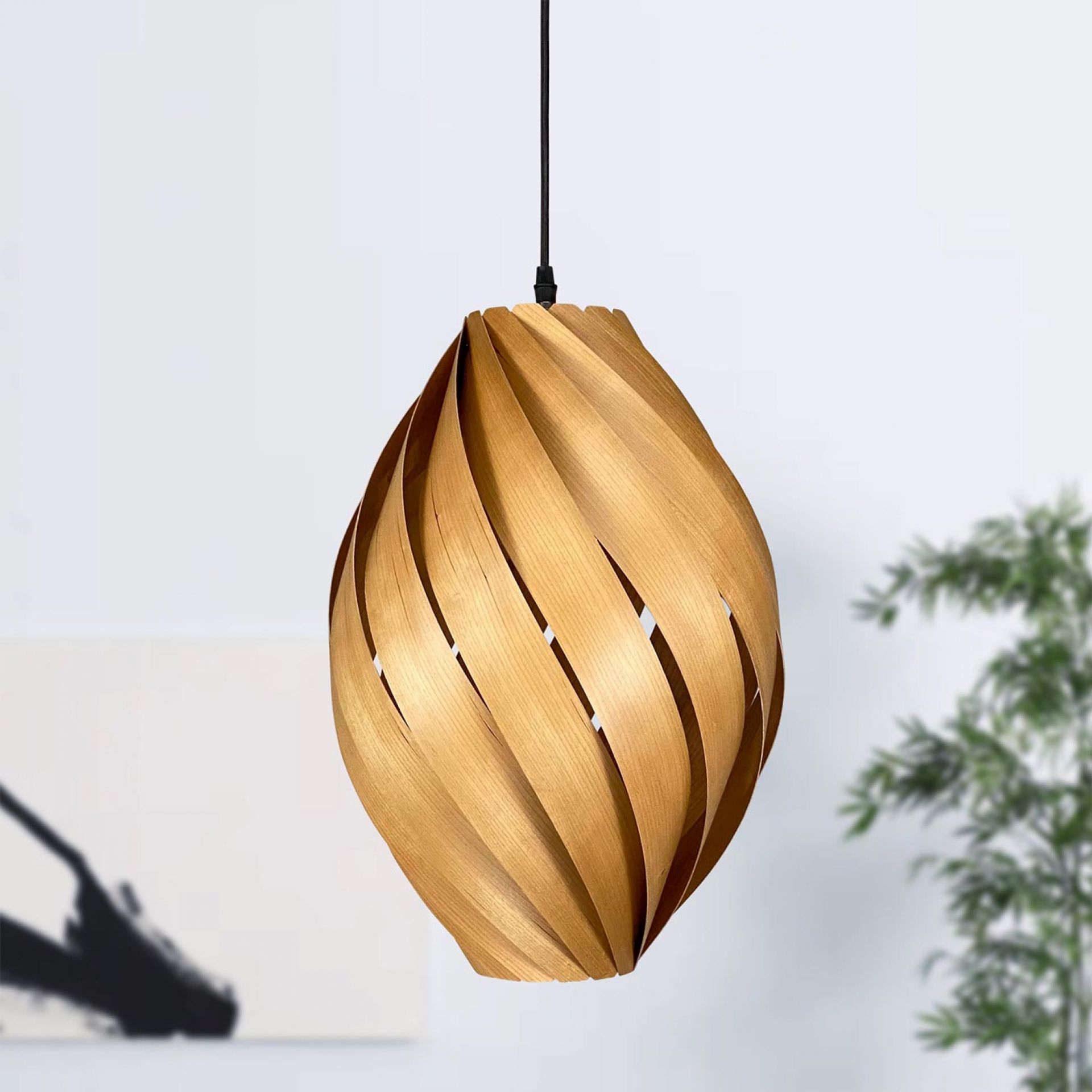 Ardére Pendant lamp rounded Cherry tree Gofurnit