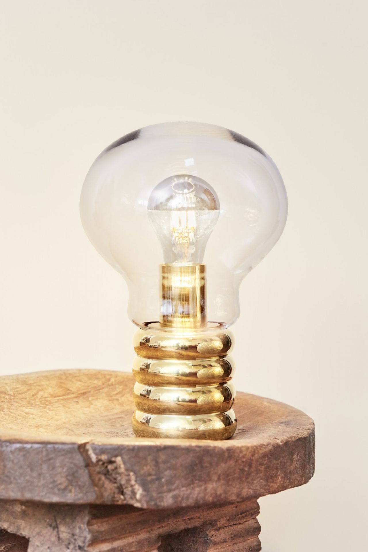 Bulb Brass Table Lamp 125 V Ingo Maurer 
