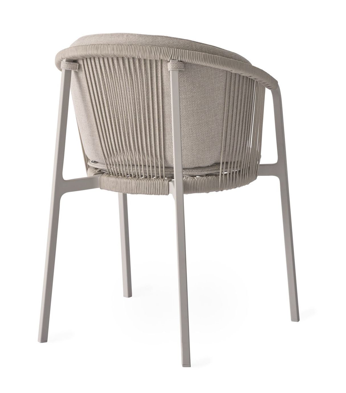Lagrasse Chair Outdoor Vipp with seat and back cushion