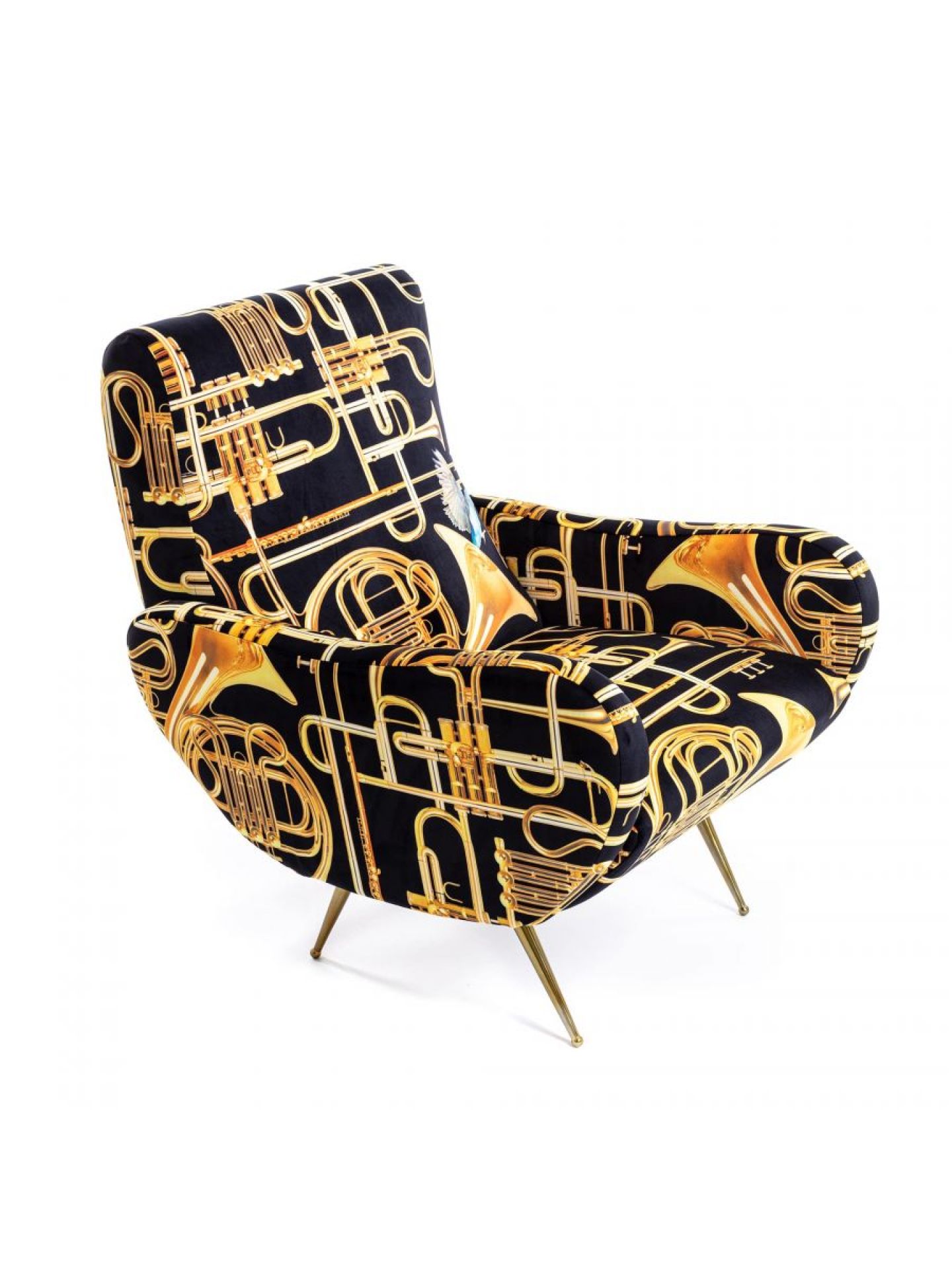Toiletpaper armchair Trumpets Seletti