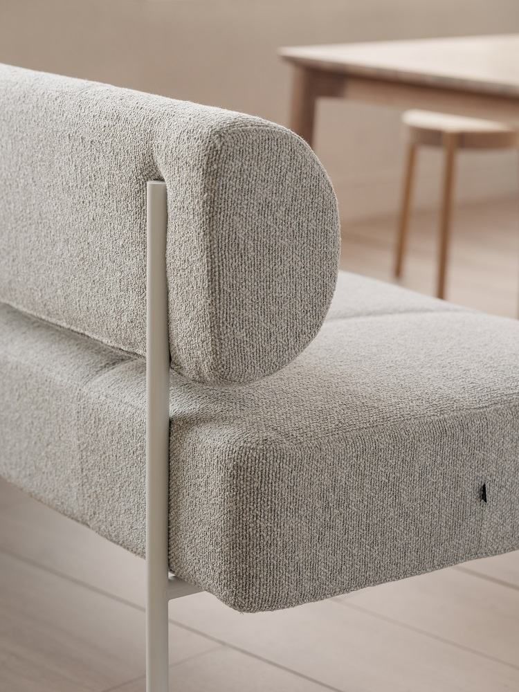 Daybe dining sofa Northern Brusvik 08 White