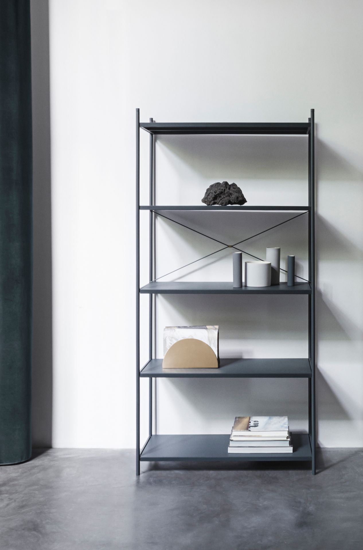 Punctual Shelving System 1x5 shelf Ferm Living