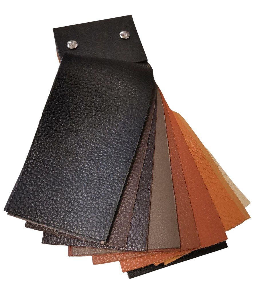 Leather sample card Cairo Freifrau Manufaktur 