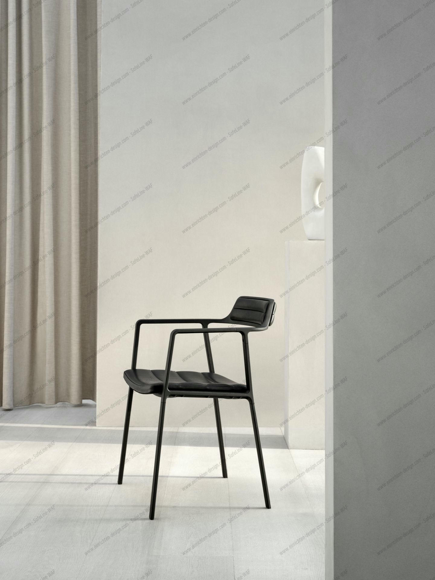 Chair black aniline leather Vipp Chair black aniline leather Vipp