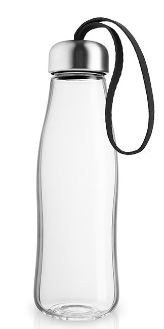 Glass Drinking Bottle 0,5 l Black Eva Solo SINGLE PIECES