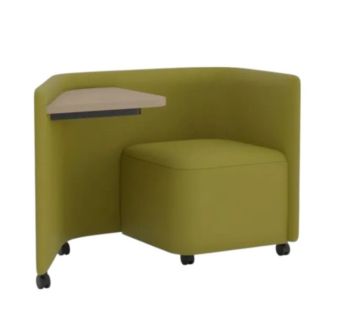 In Out Office BU2266 Panel lounge chair with desk Andreu World