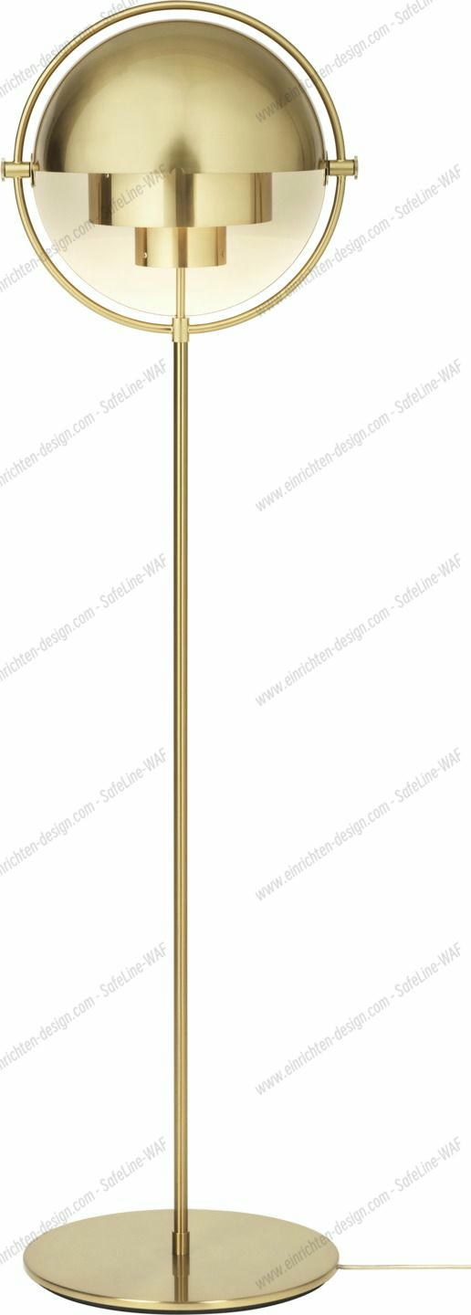 Multi-Lite Floor lamp Brass Gubi