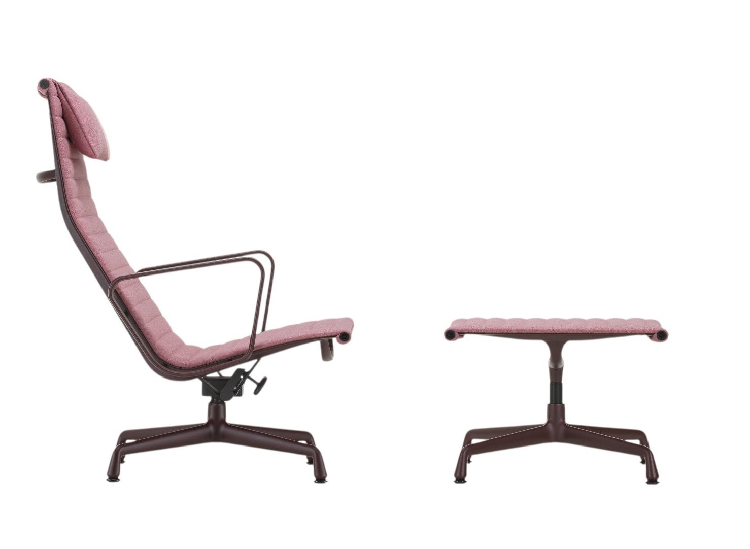 Aluminium Chair EA125 / EA 125 Stool Vitra