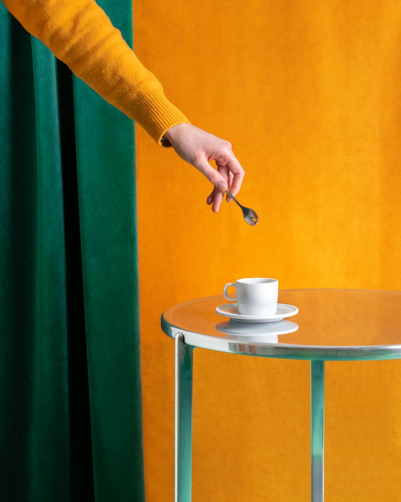 Tambour side table Magis