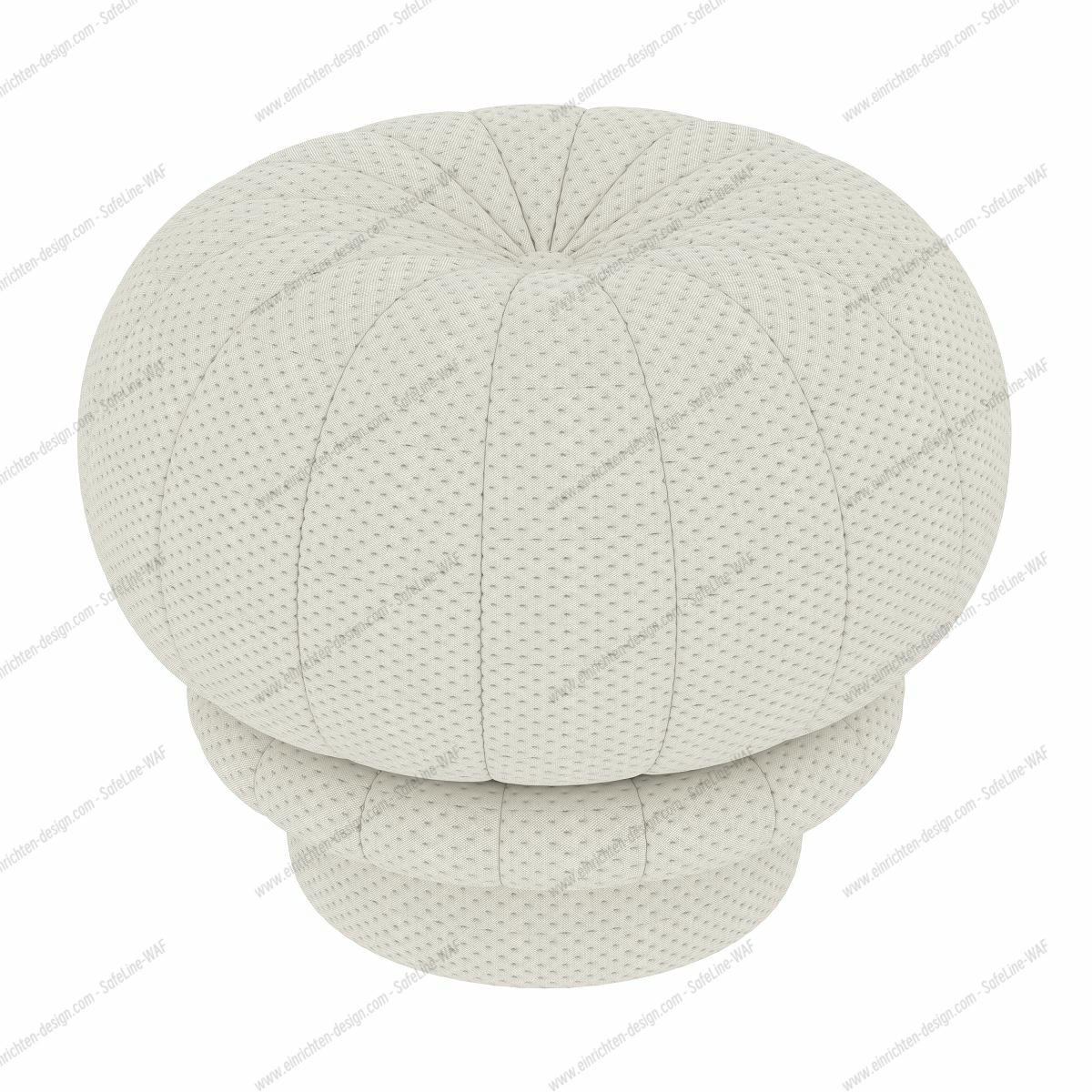 Claudie pouf stool Hartô