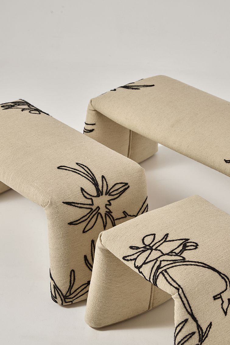 Folded Flower Bench Bench Nanimarquina 