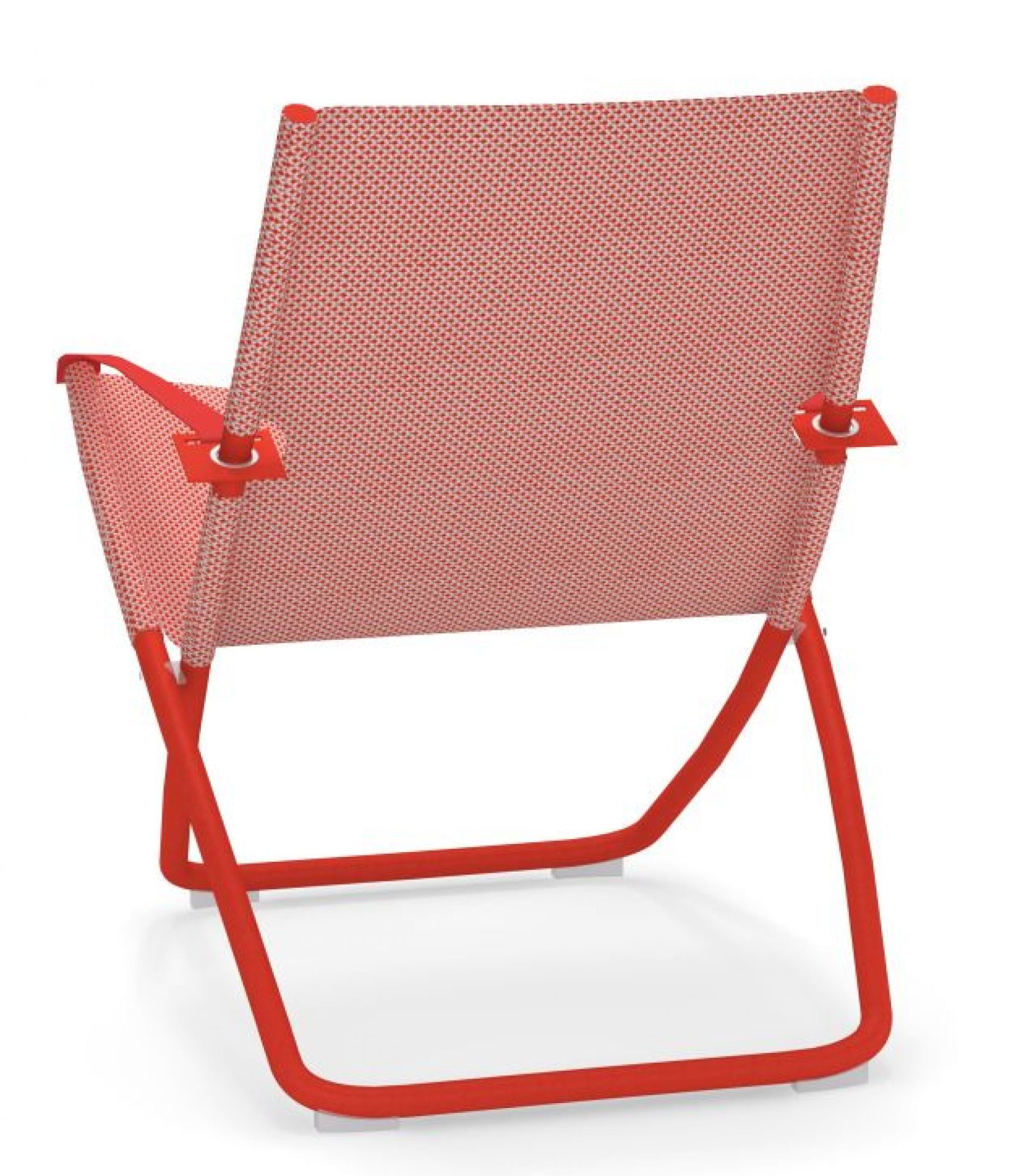 Snooze Deckchair Emu matt white - white
