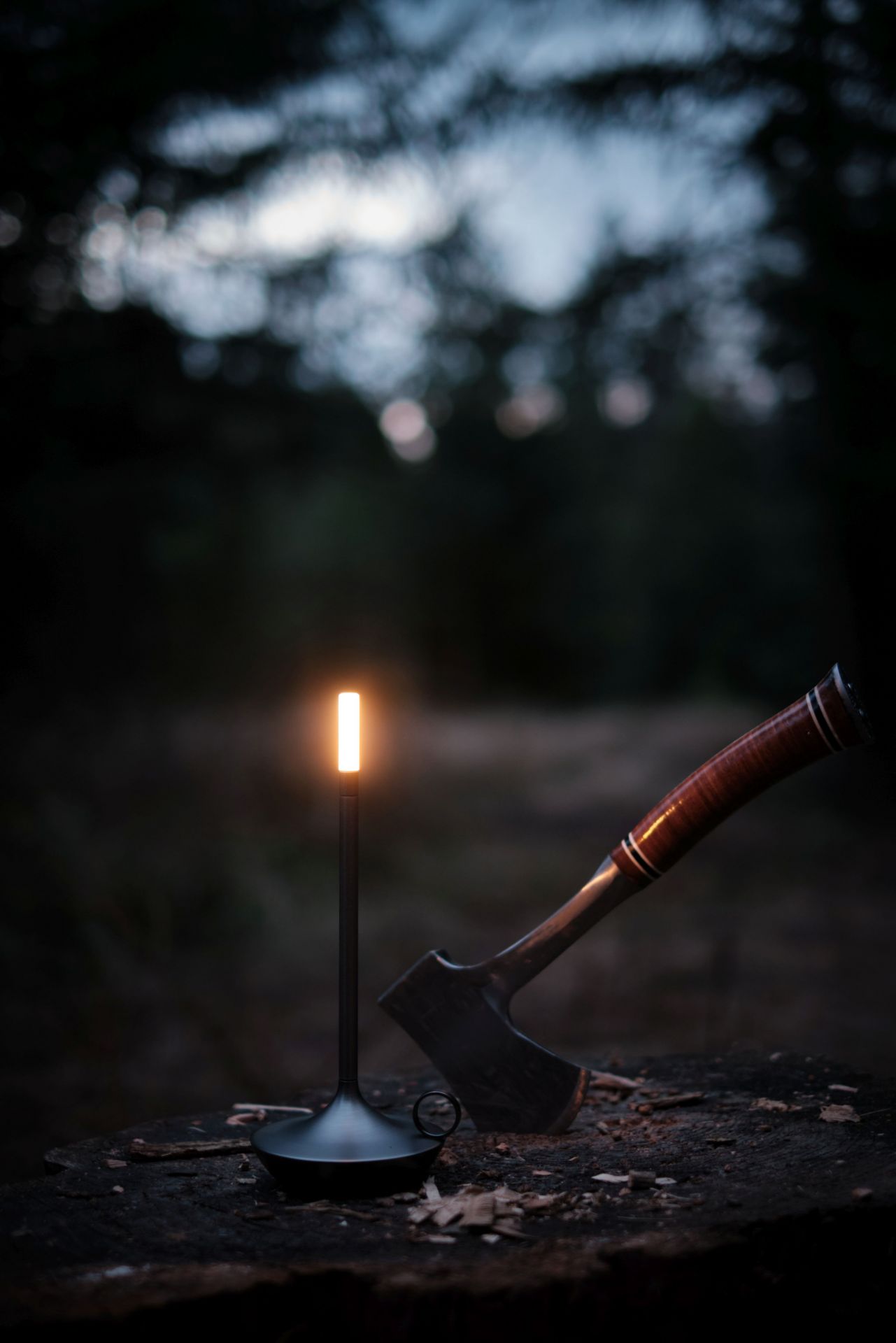 Wick Portable light / Tample lamp with USB graphite Graypants