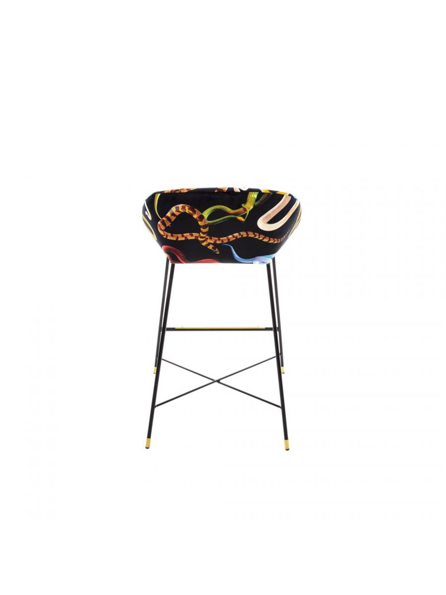 Toiletpaper high stool Snakes Seletti