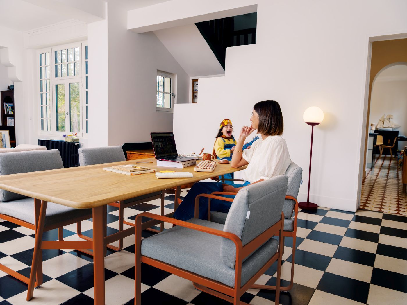 SO'O / SO O Oak dining table 180 × 90 cm Indoor Fermob