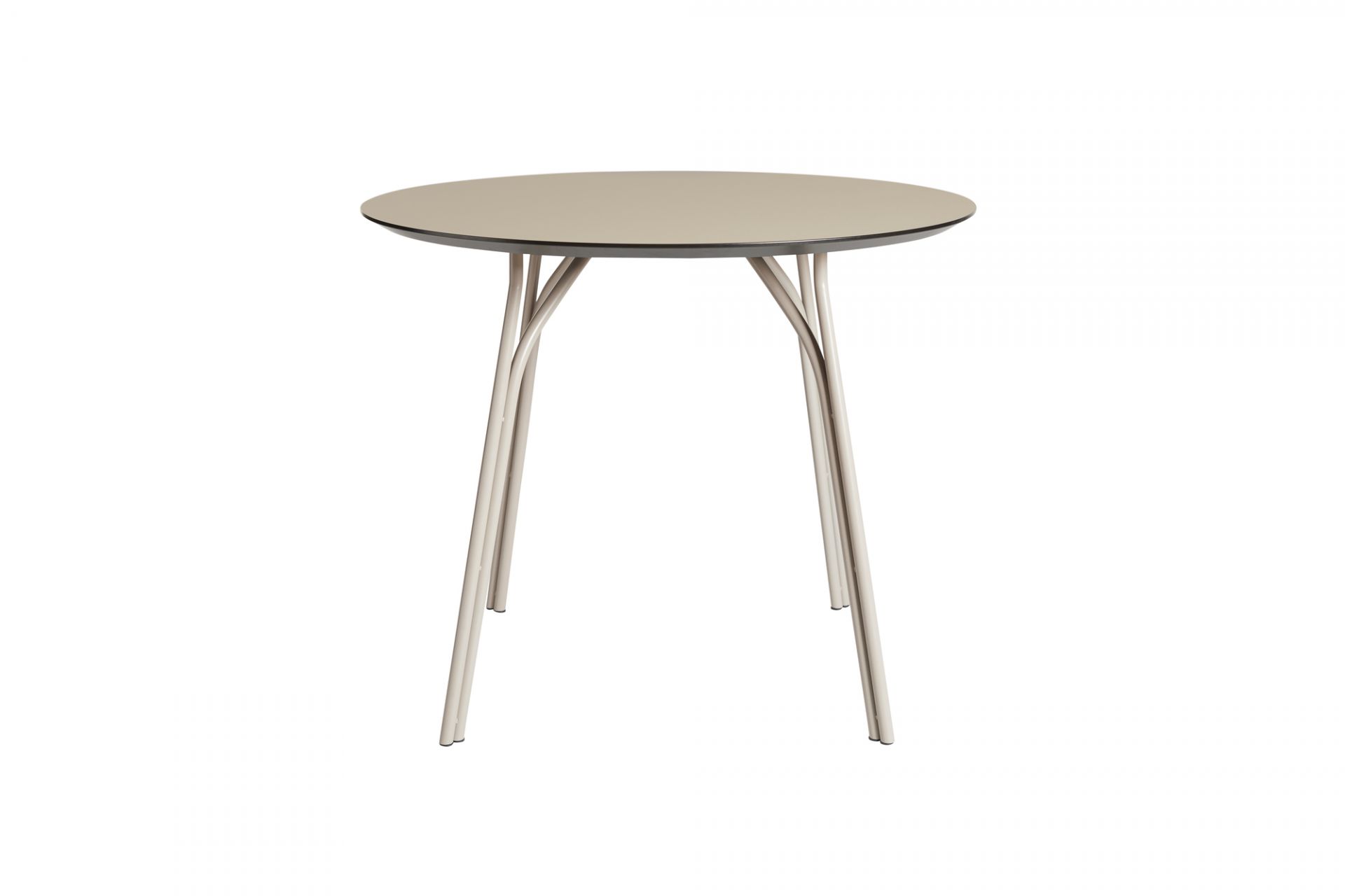 Tree Dining Table Ø90 Black Woud