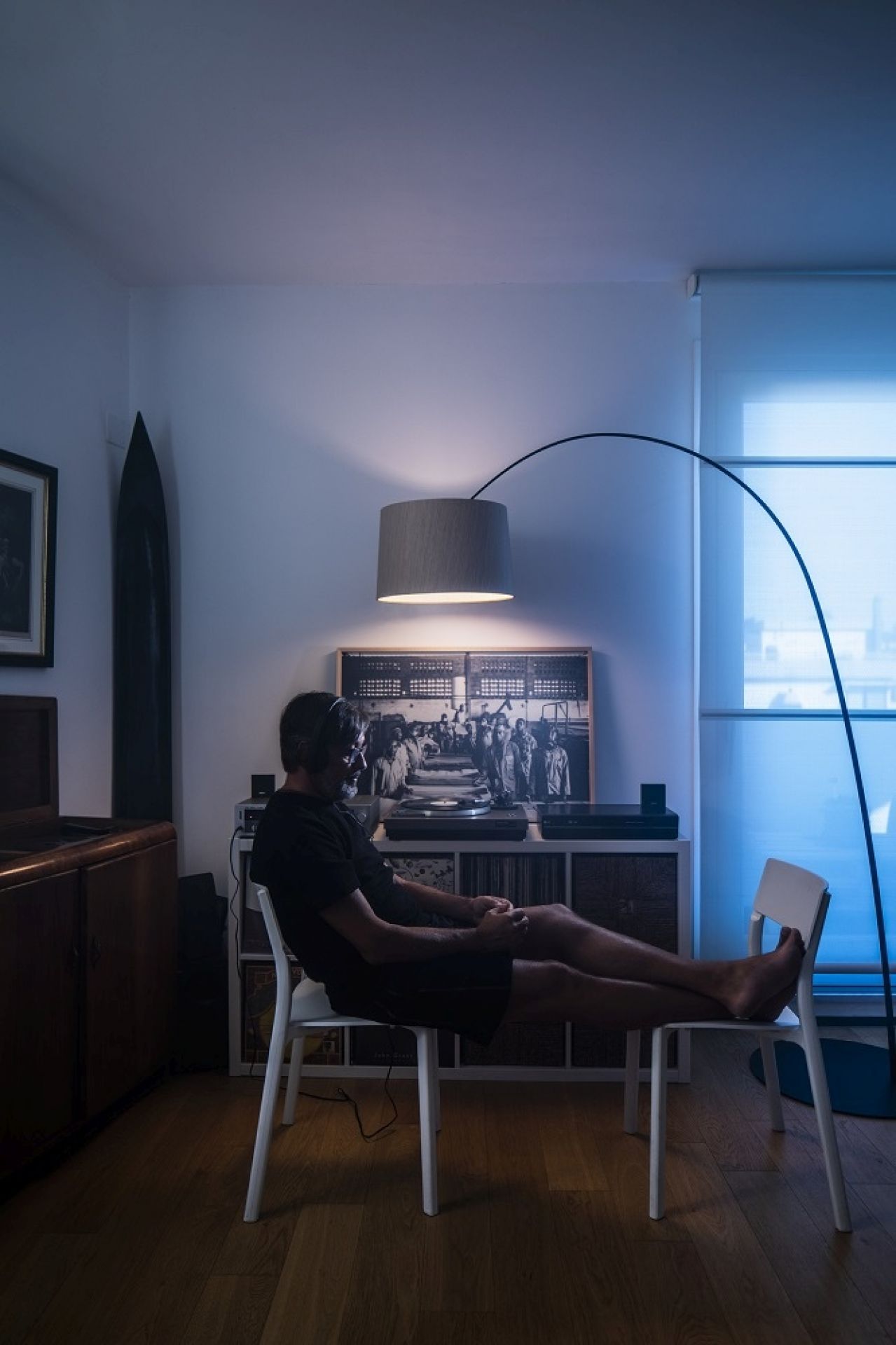 Twiggy Wood LED Floor lamp Foscarini 
