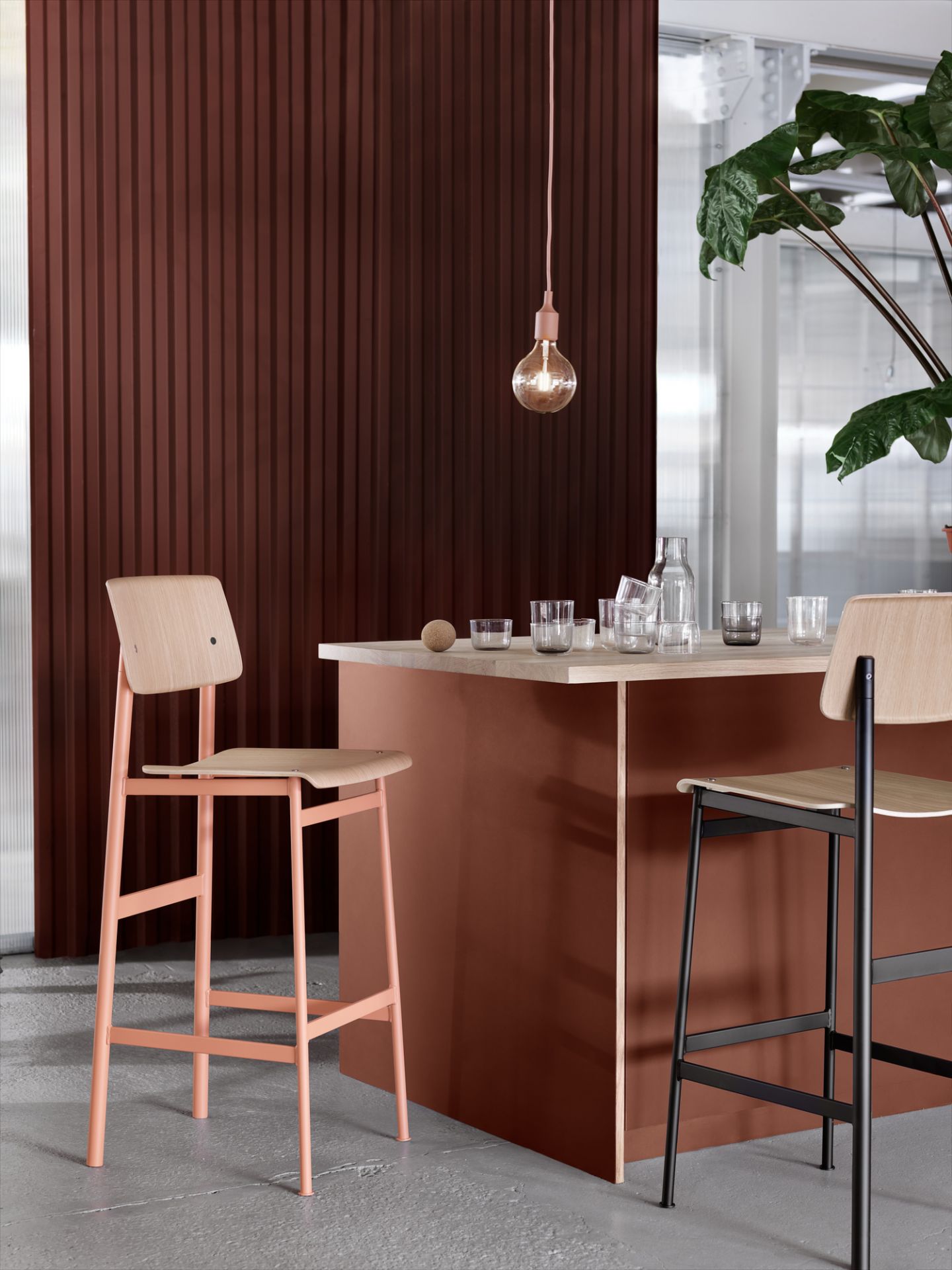 Loft Counter Stool Bar Stool H 75 cm Muuto