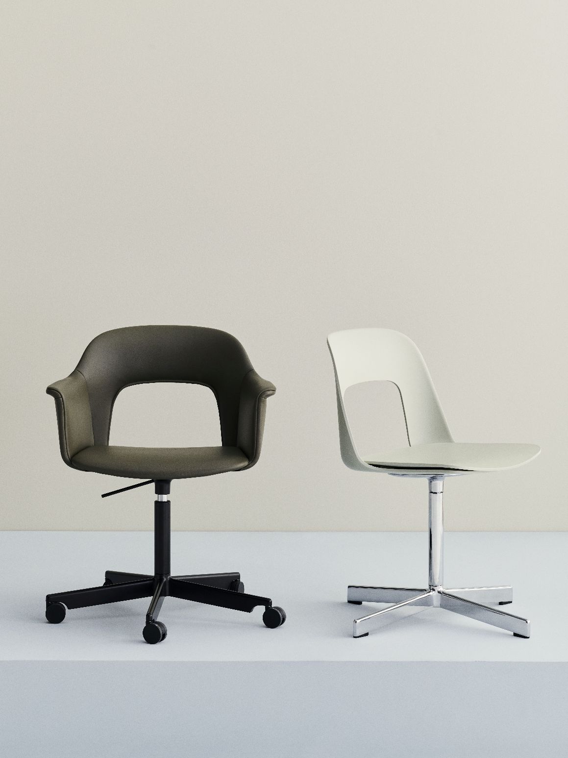Layout Side Chair 131 4-star swivel base chair Hay  