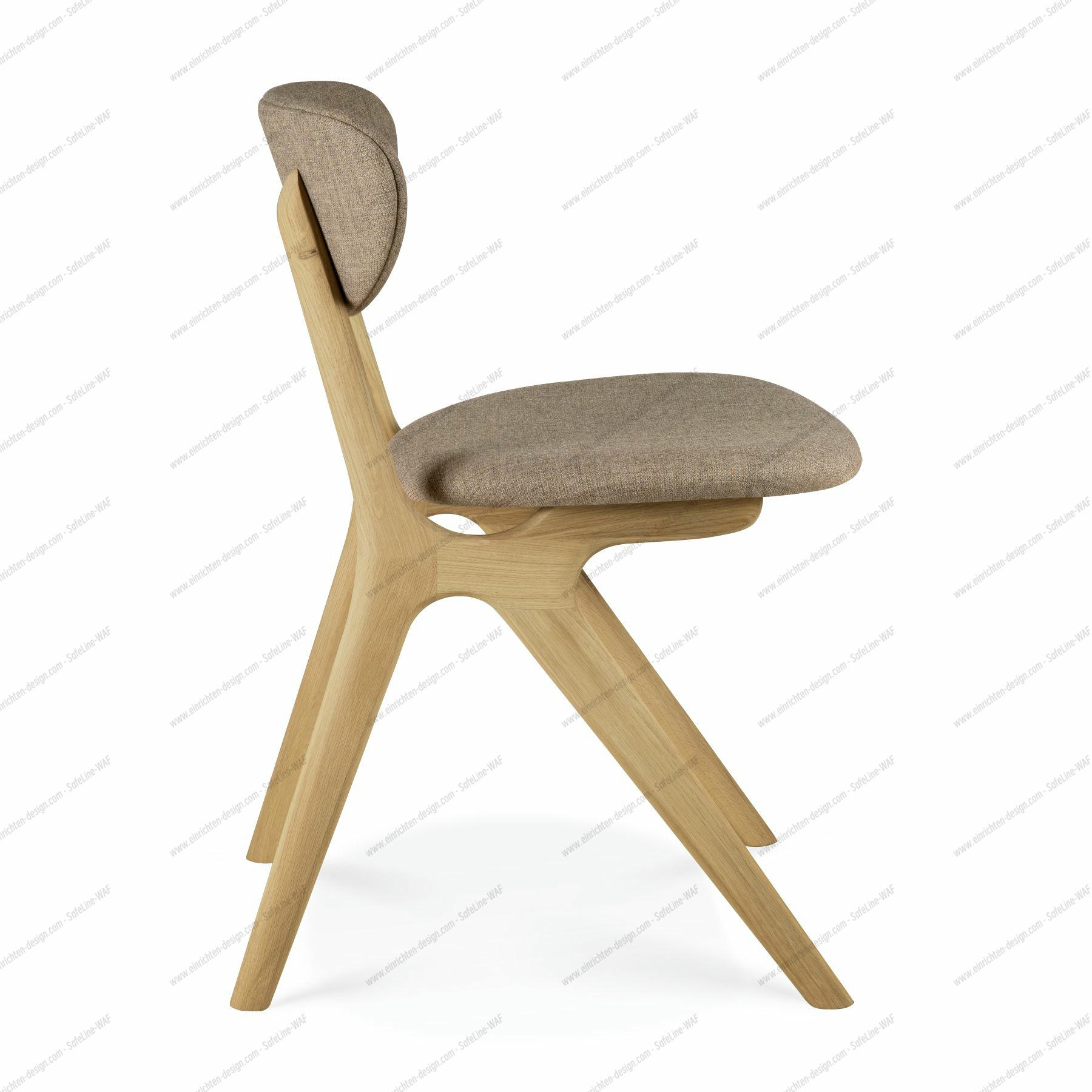Eye chair lacquered oak - Warm Grey Ethnicraft
