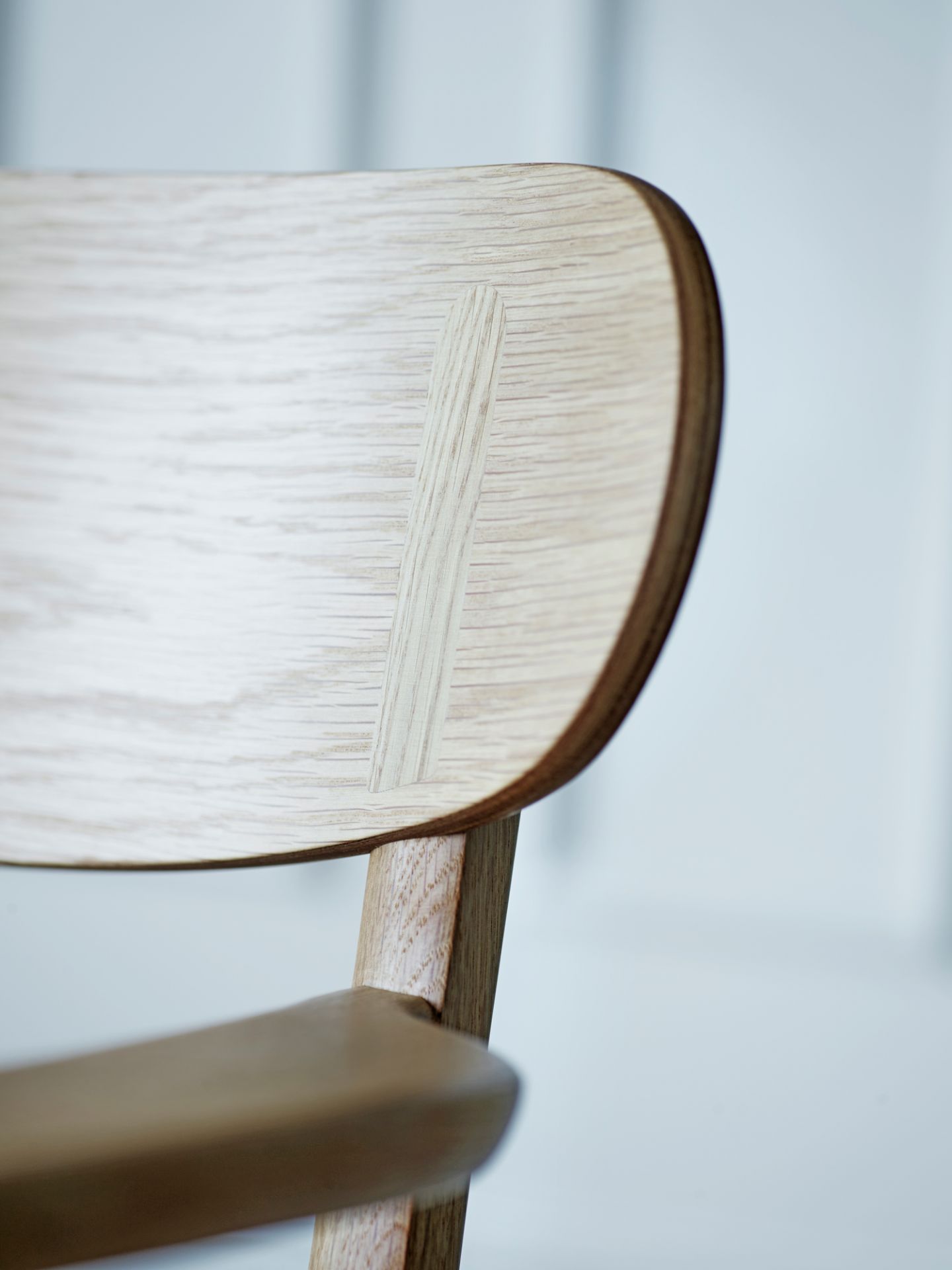 CH26 wooden chair Natural braid/Oak soaped Carl Hansen &amp; Søn