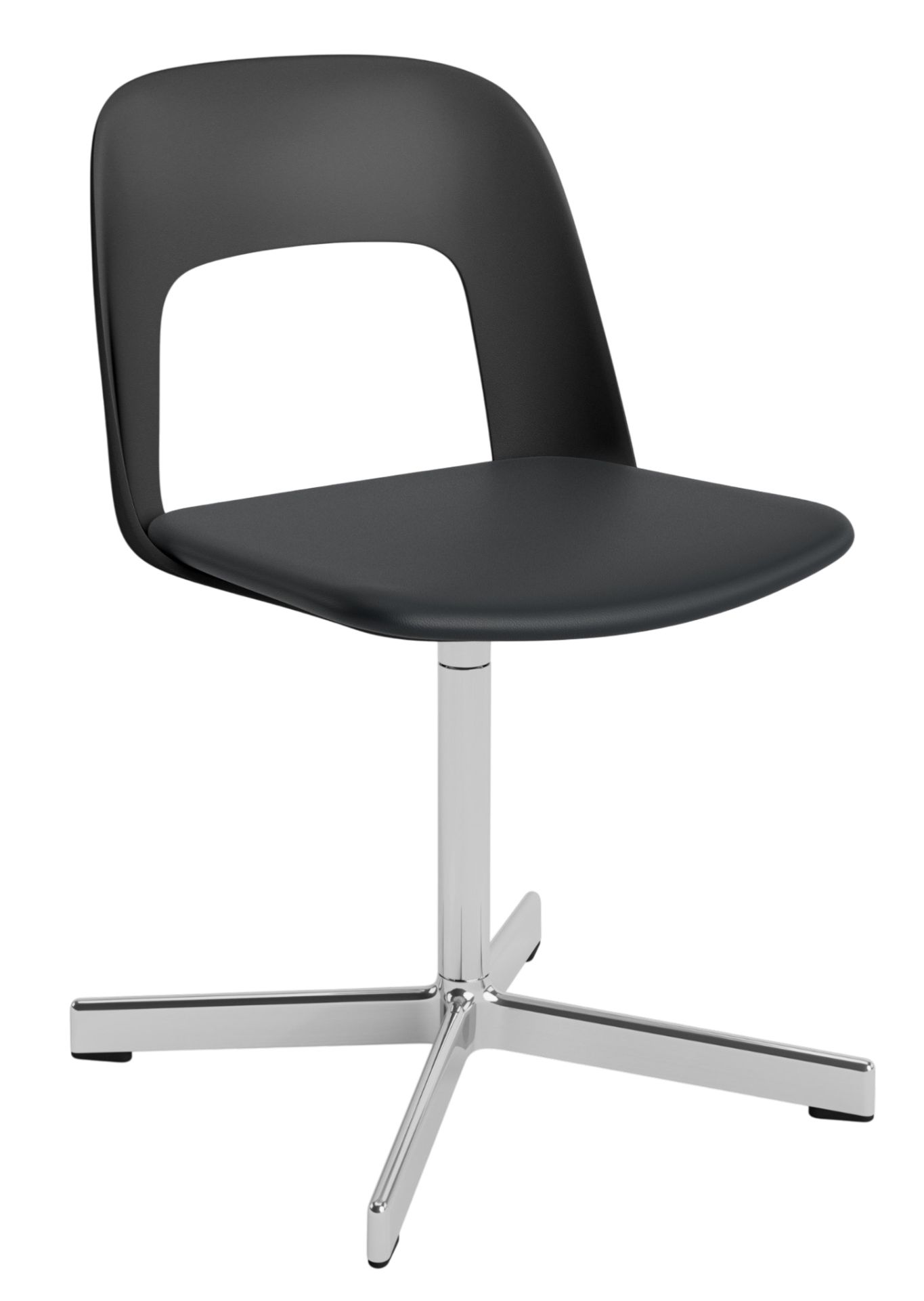 Layout Side Chair 133 4-star swivel base chair Hay 