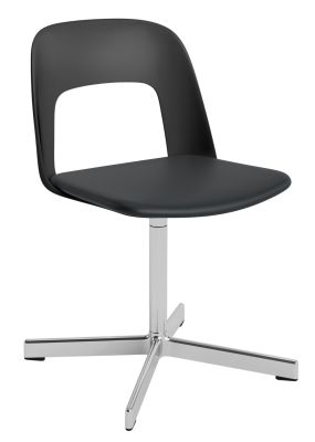 Layout Side Chair 133 4-star swivel base chair Hay 