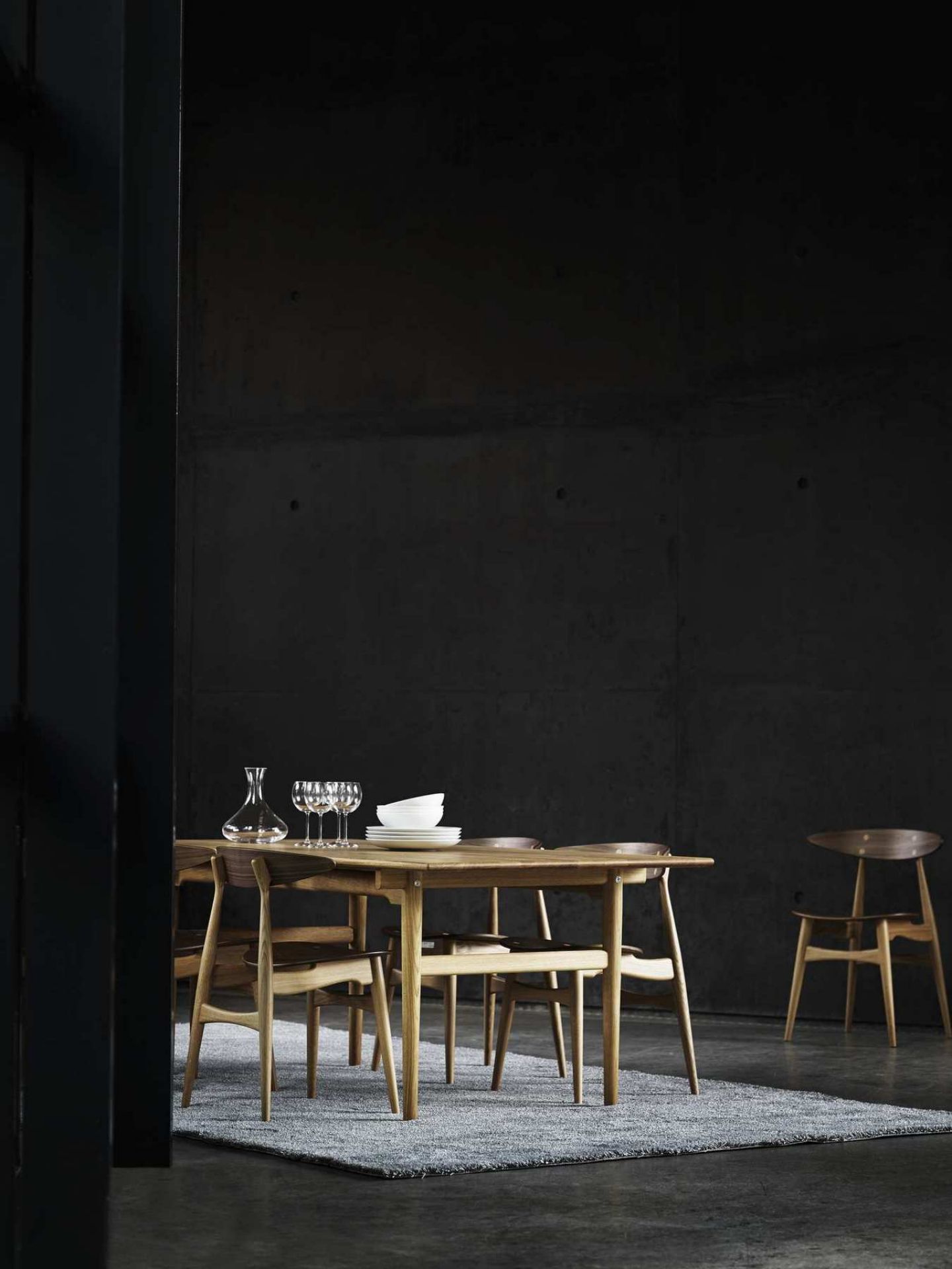 CH33 unpadded chair Carl Hansen & Søn