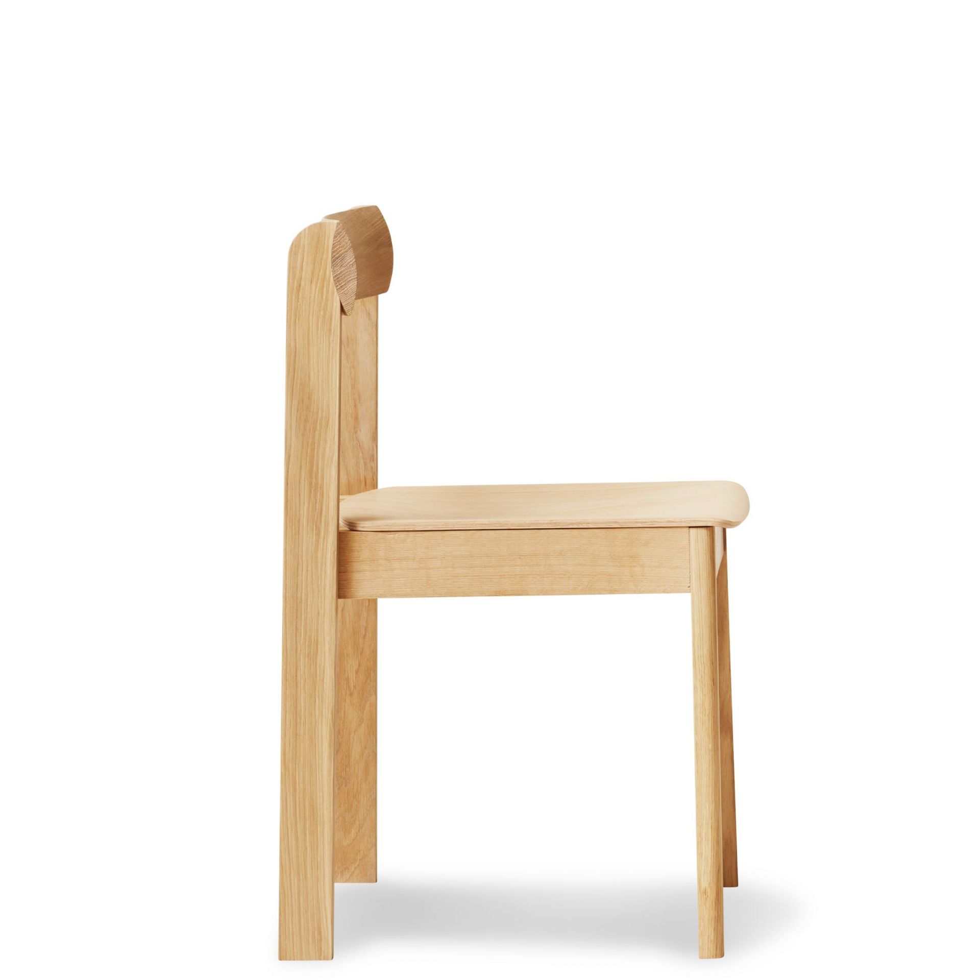 Blueprint Chair white oiled oak Form & Refine