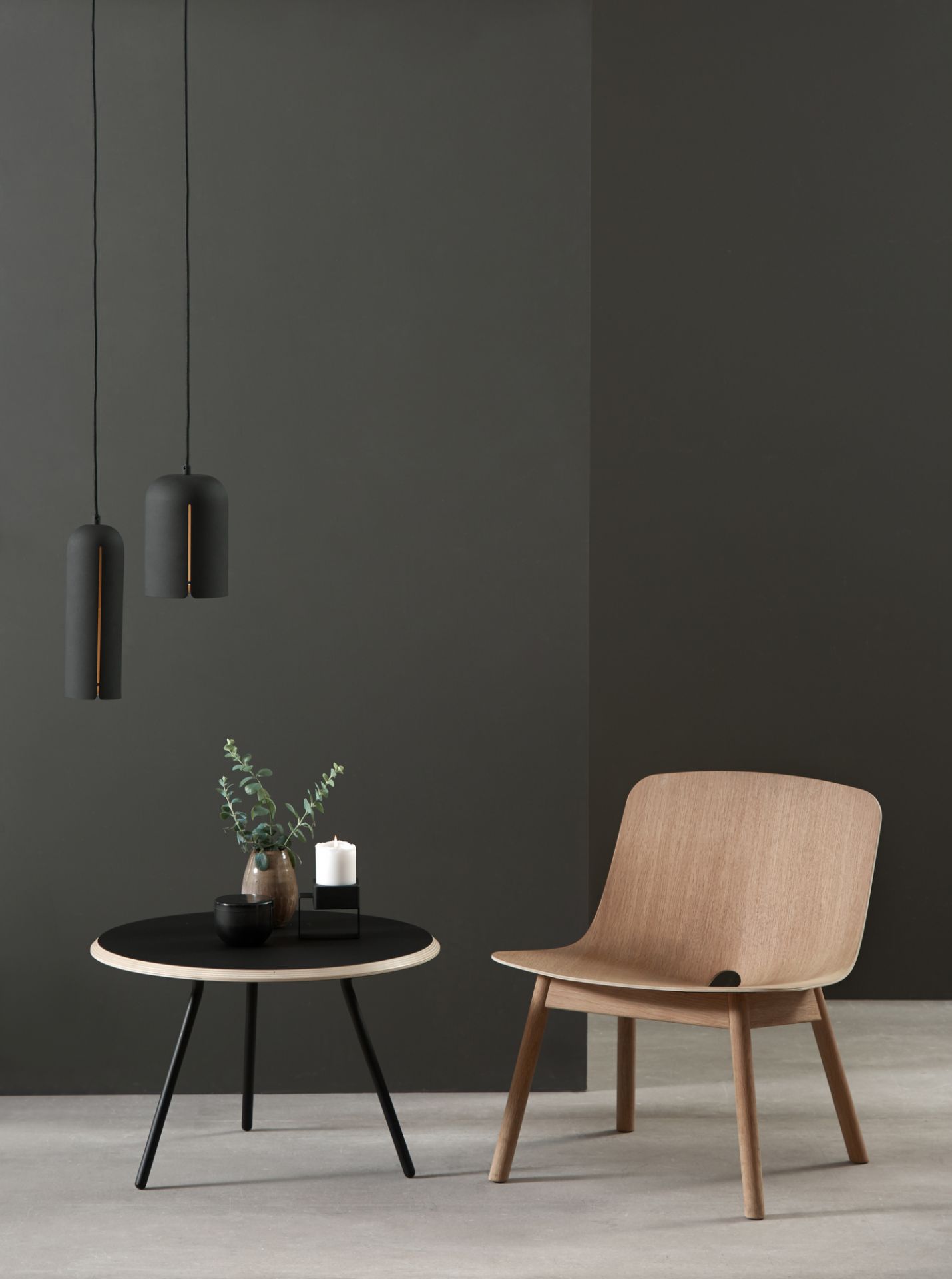 Gap Pendant Lamp short Woud SINGLE PIECES