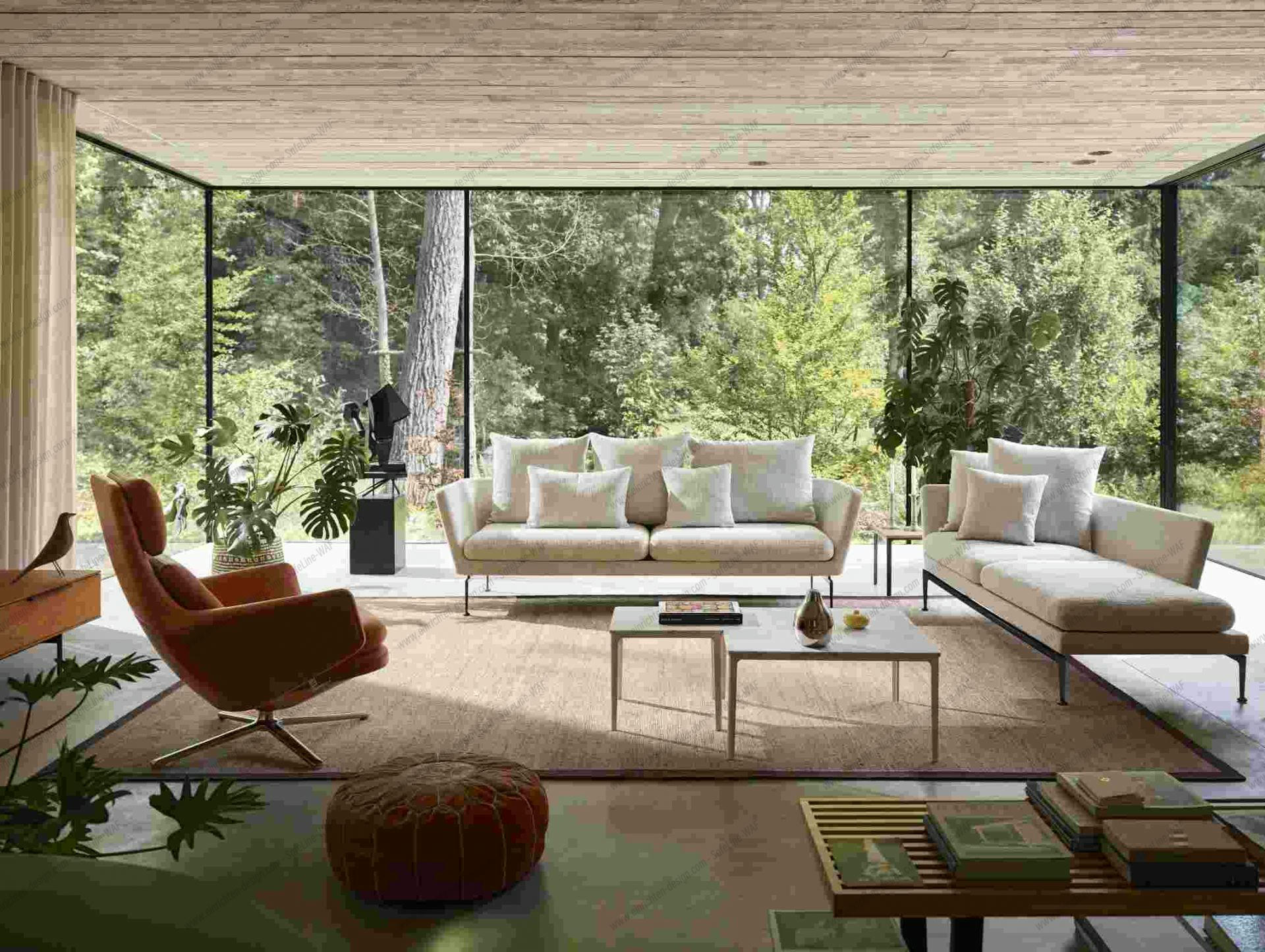 Suita 3-seater sofa Vitra