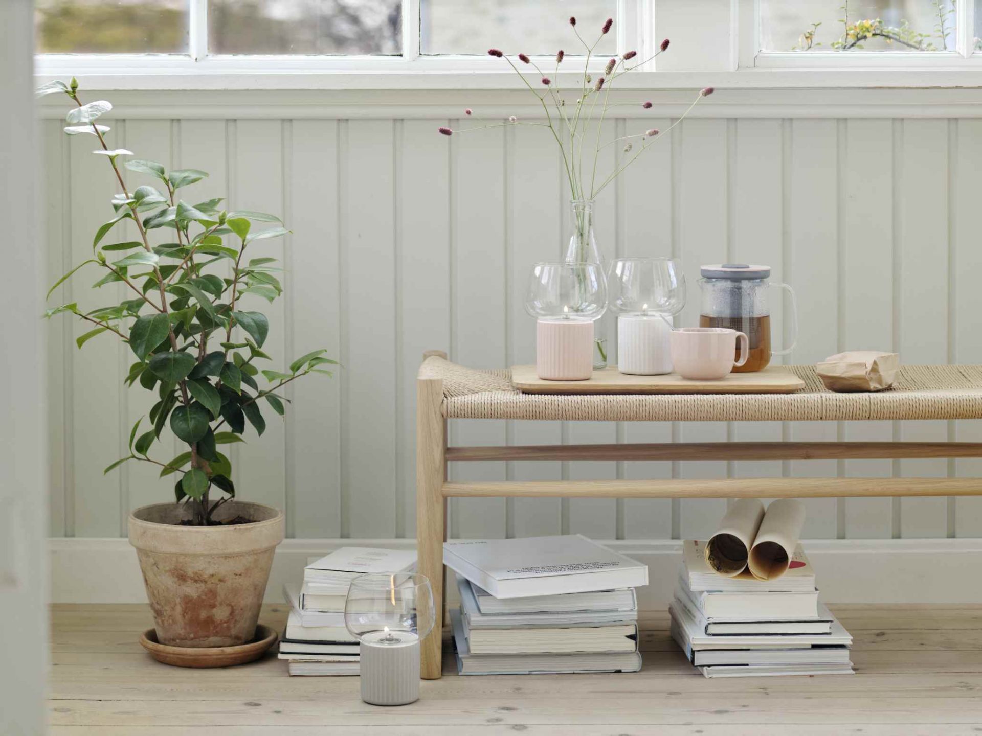 Hygge Hurricane Wind Light RIG TIG by Stelton Grey SINGLE PIECES