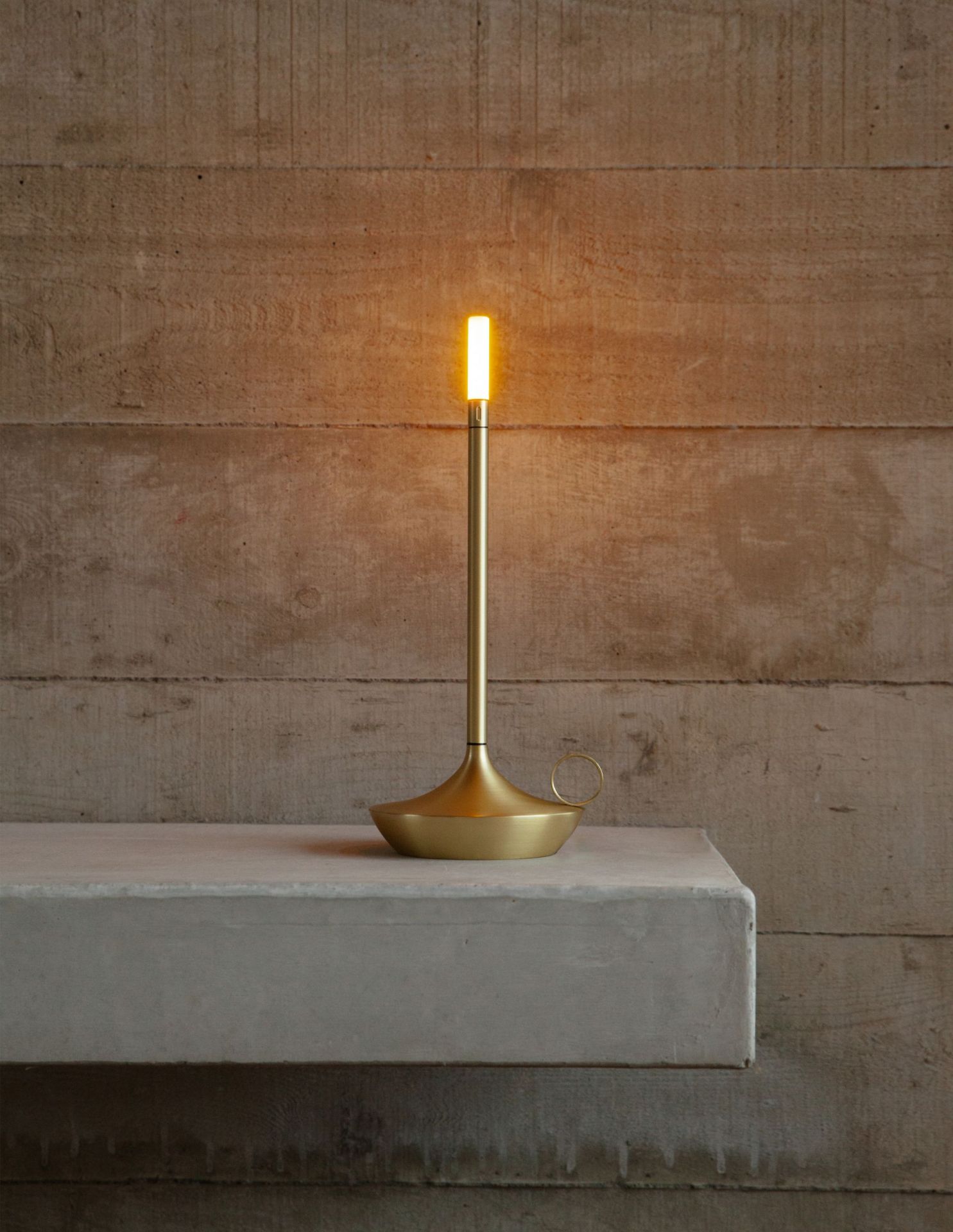 Wick Portable light / Tample lamp with USB Graypants