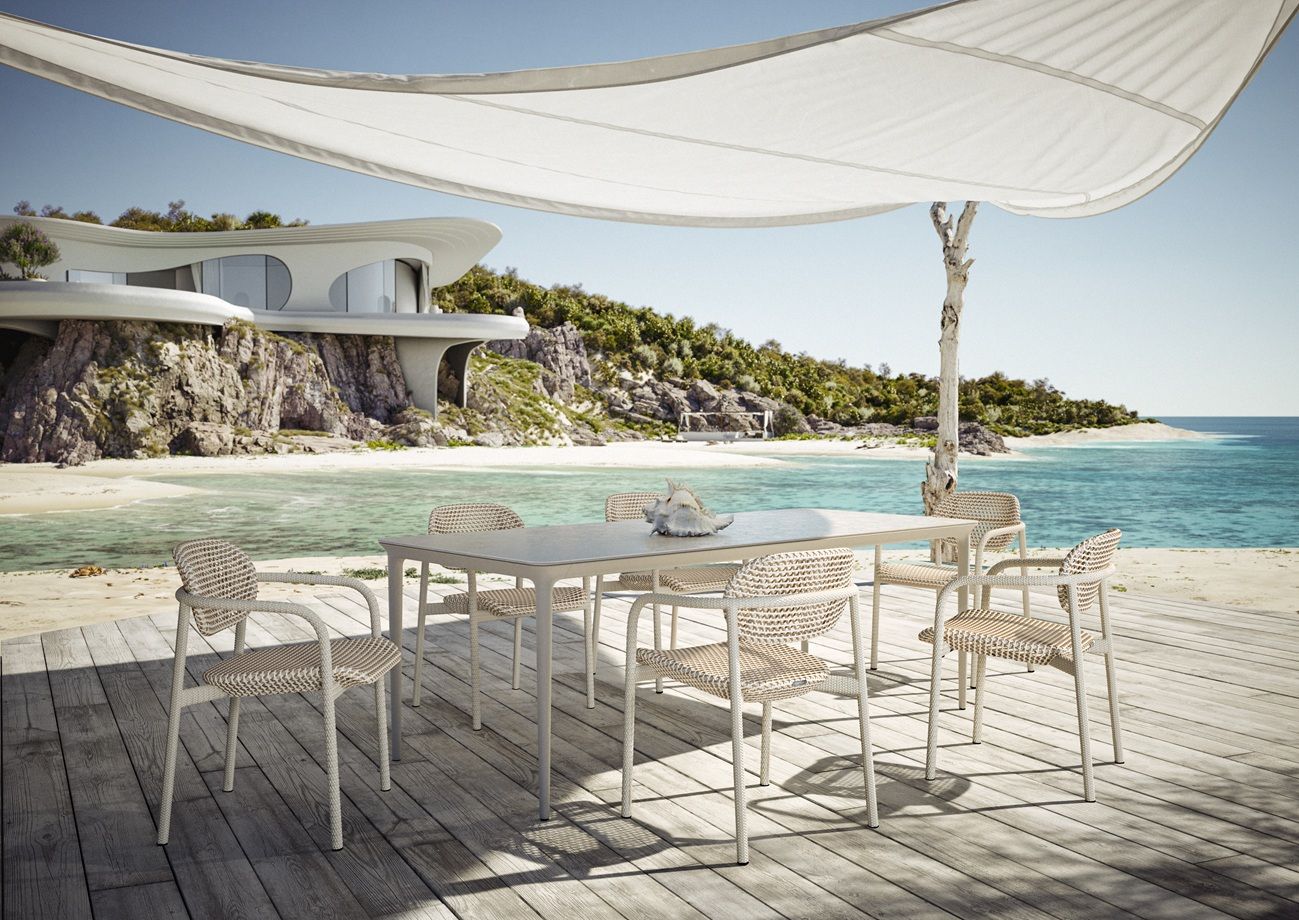 Bellmonde Outdoor Dining Table Dedon