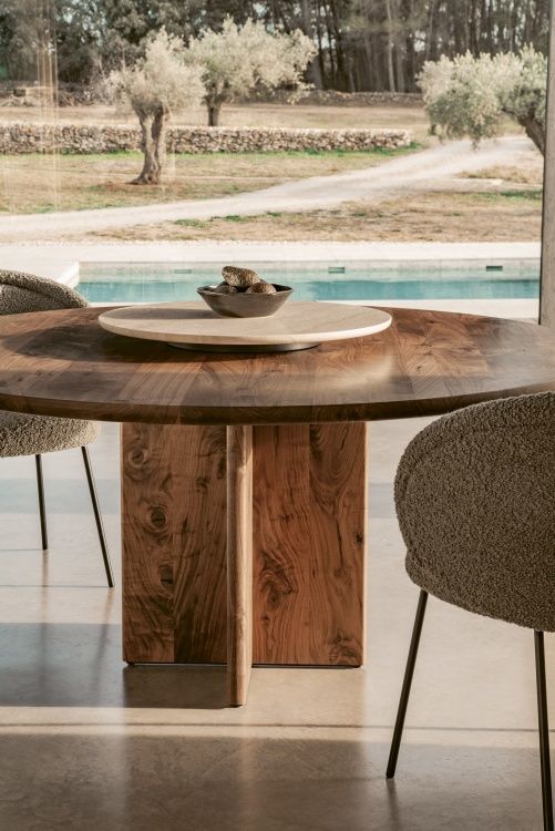 BC17 T-Rox table round dining table Janua Ø 110 x H 75 cm