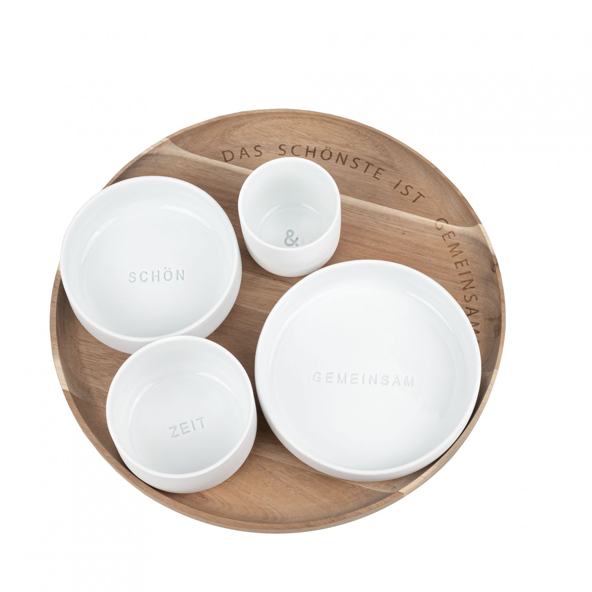 Bowl Set "GEMEINSAM" Räder