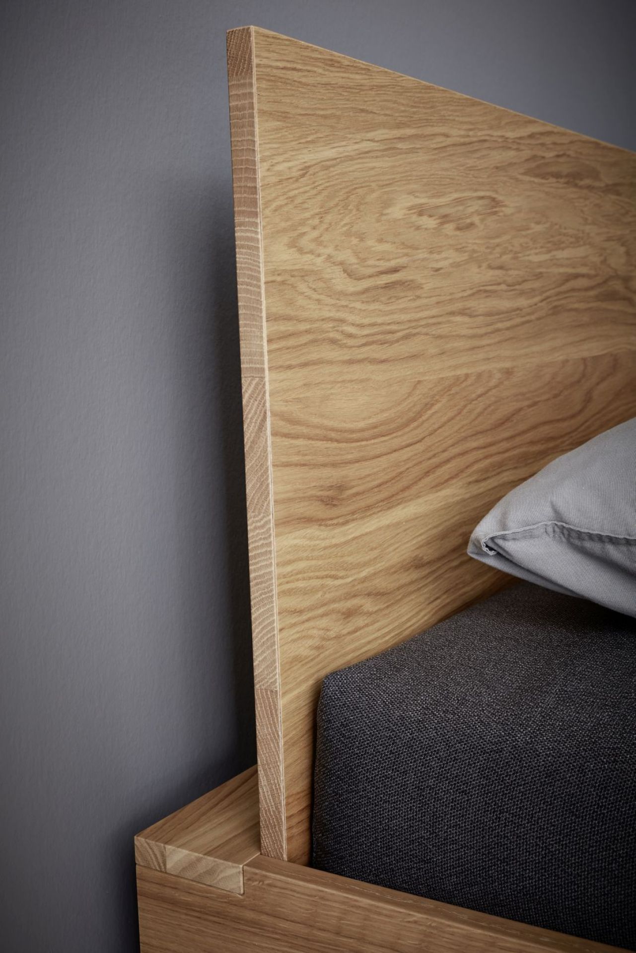 Headboard for Flai bed Oak Müller Möbelwerkstätten