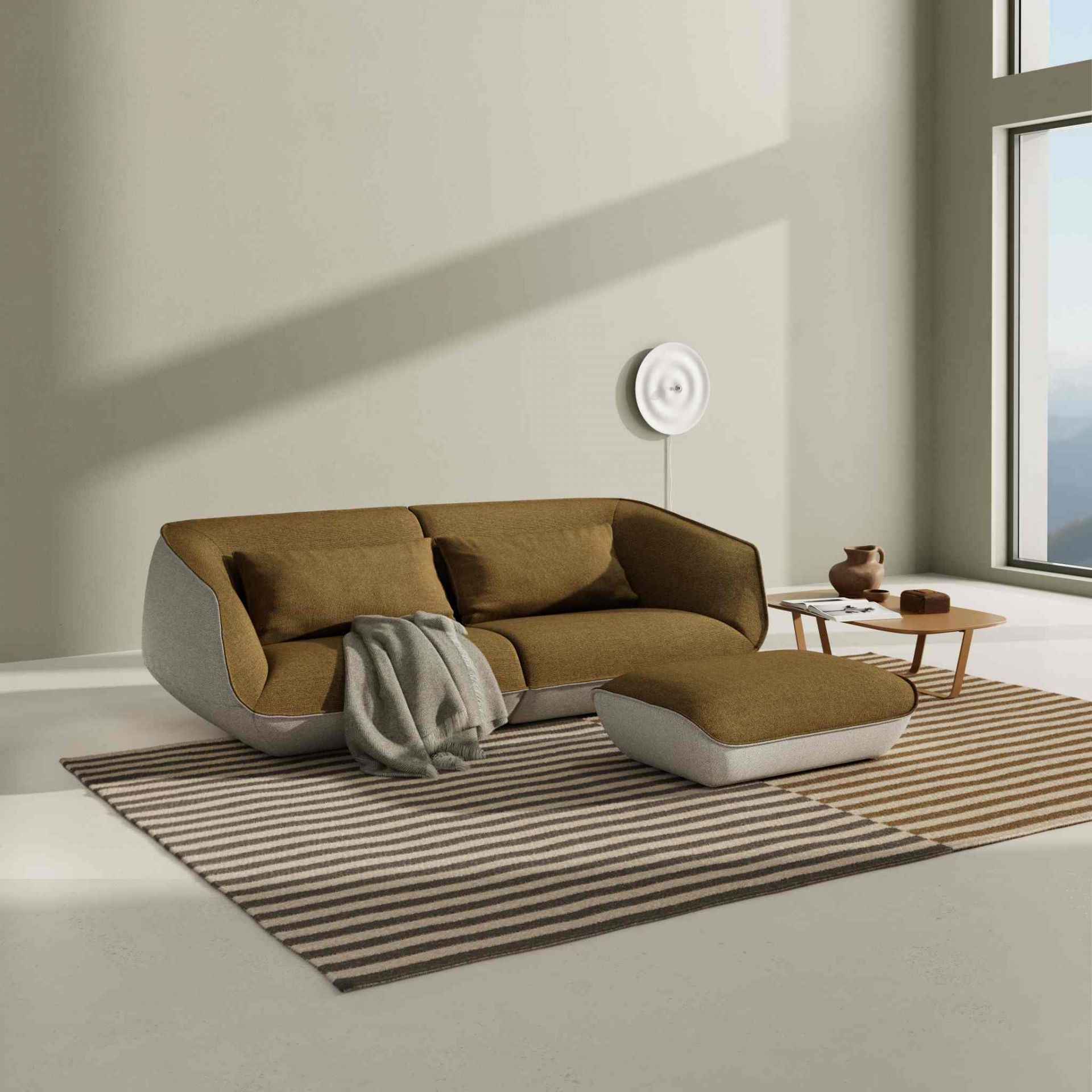 Nook Ottoman Stool Cor