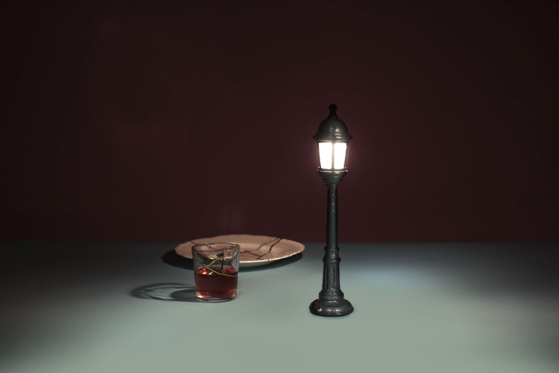 Street Lamp Dining rechargeable table lamp Seletti SINGLE PIECES